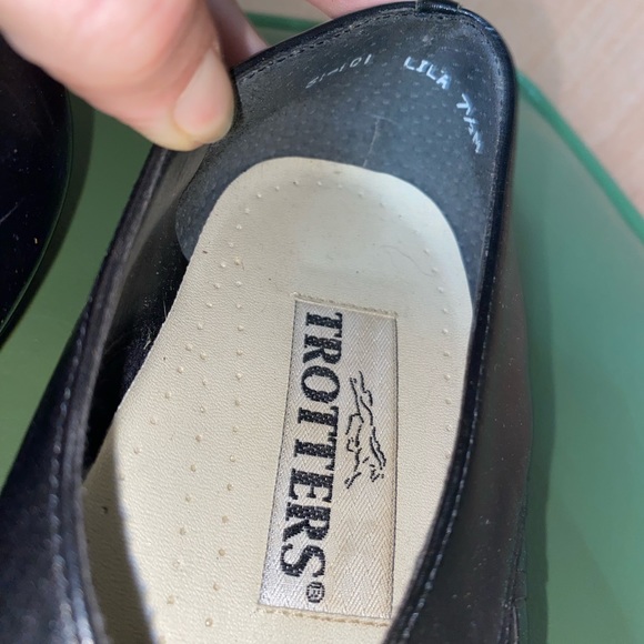 Vintage Leather Trotters Lace Up Oxfords - Picture 10 of 10